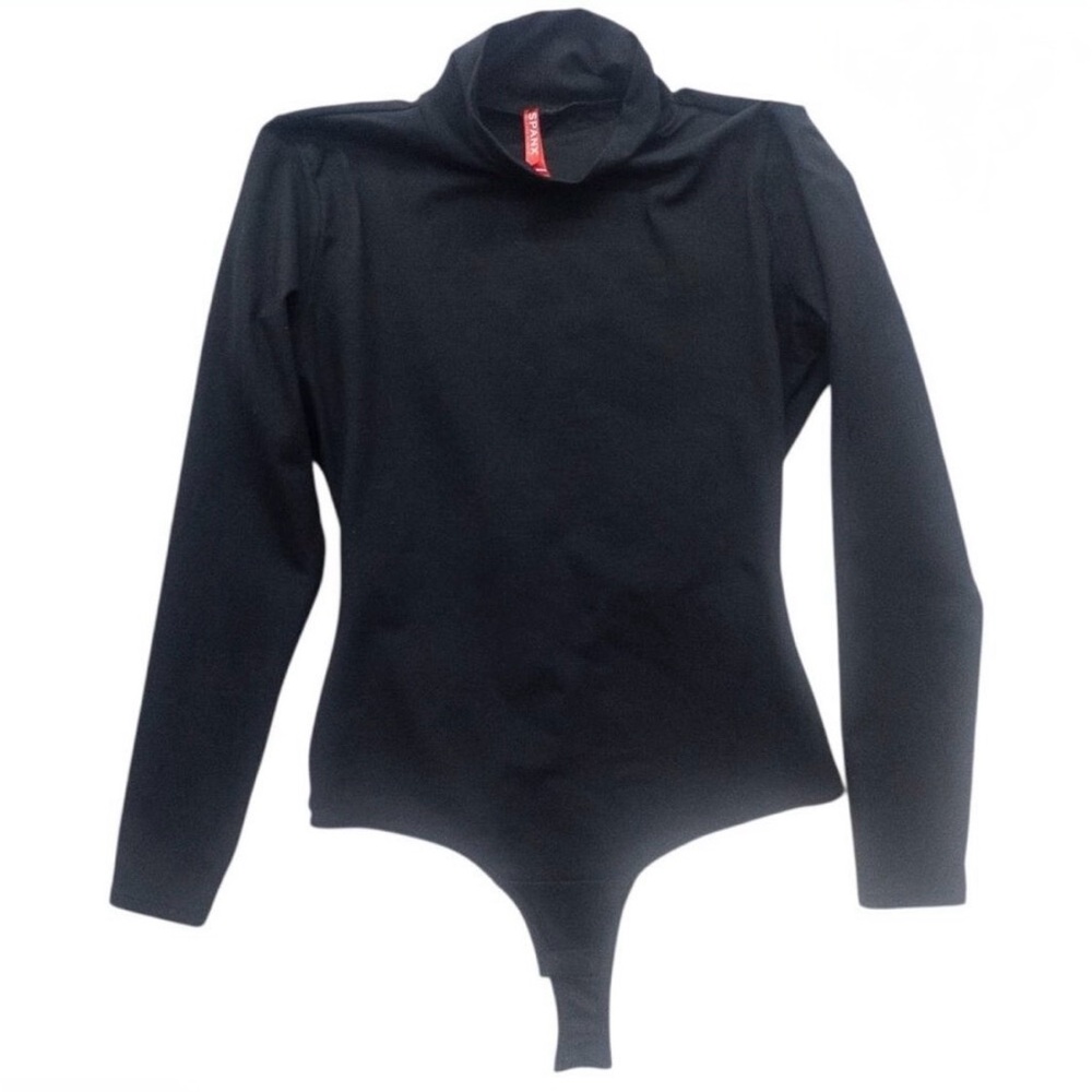 Spanx Bodysuit 
Long Sleeve Turtleneck
🖤 Women's size Medium - Black